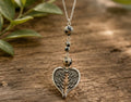 Dalmation Jasper wings pendant