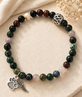 Agate dog memory bracelet