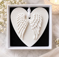 Clay diffuser - large heart with wings
